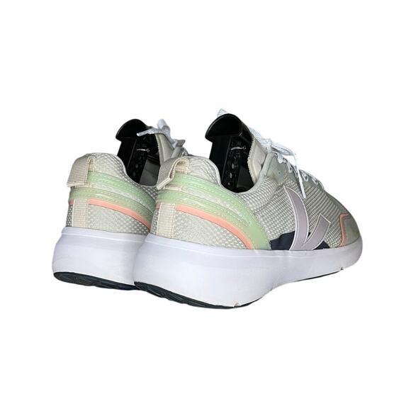 Womens Veja Condor 2 Alveomesh Natural Parme Sneakers Size 9 Gray White - Picture 4 of 6